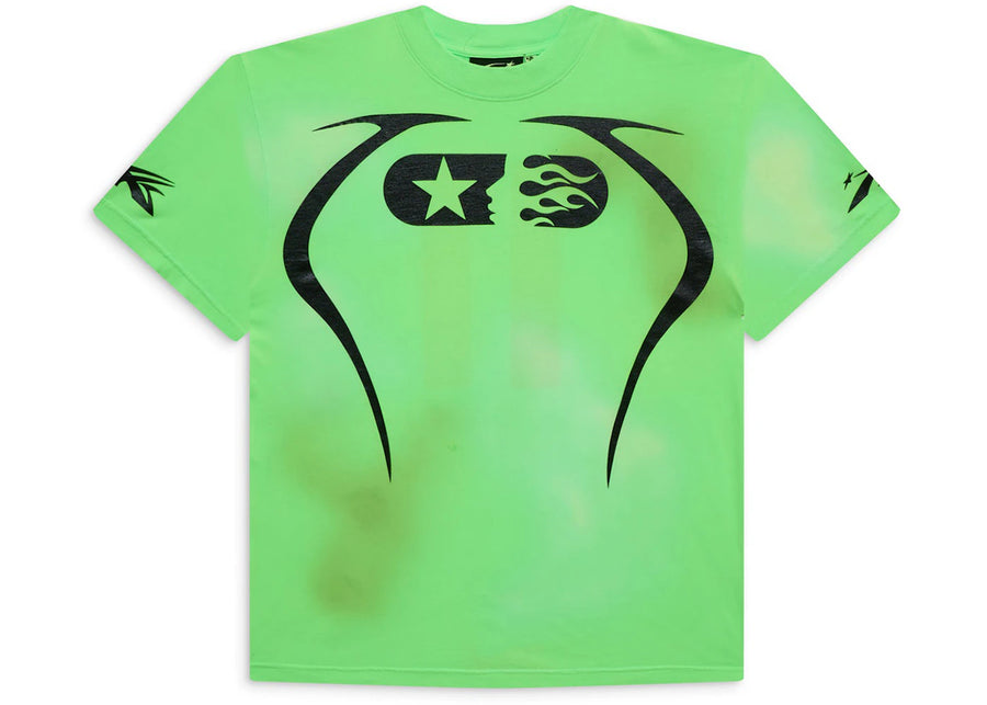 T-shirt d'échauffement Hellstar vert fluo