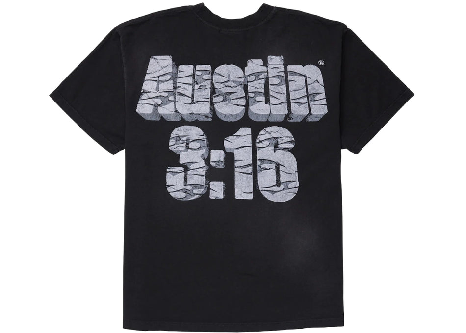 Hellstar Wrestlemania Austin 3:16 T-Shirt Black