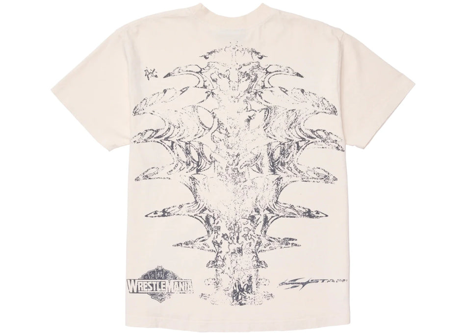 Hellstar Wrestlemania Rey Mysterio T-Shirt Cream White