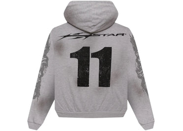 Hellstar Yoga Zip-Up Grey