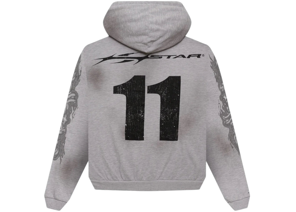 Hellstar Yoga Zip-Up Grey