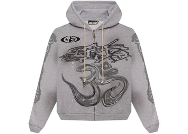 Hellstar Yoga Zip-Up Grey