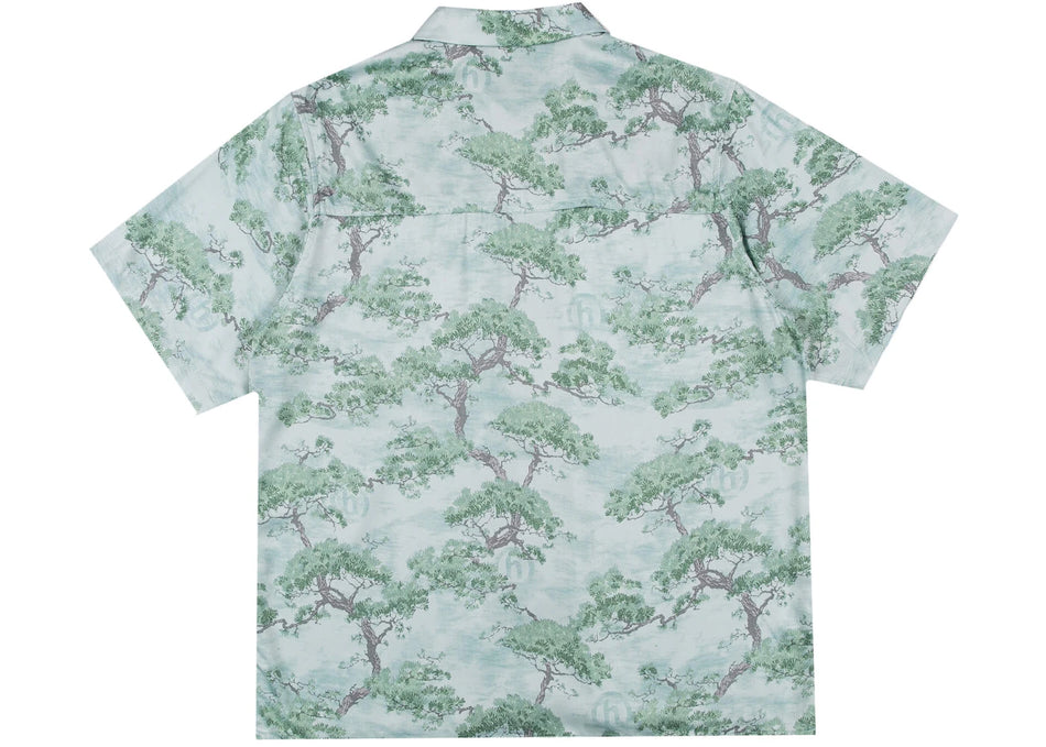 Hidden NY Bonsai Button Up Green