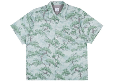Hidden NY Bonsai Button Up Green