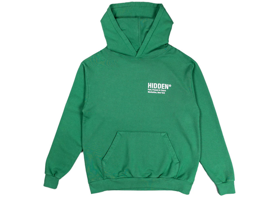 Hidden NY Cloud Hoodie Forest Green