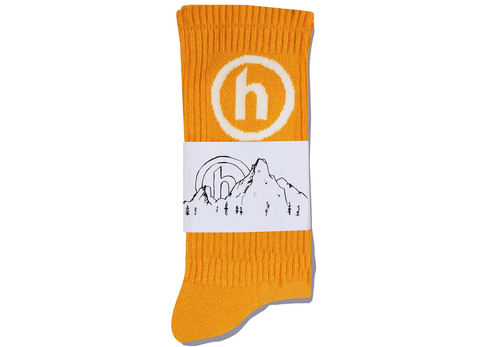 Hidden NY Crew Socks Orange