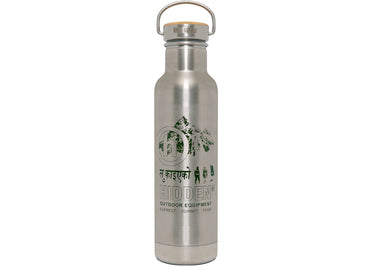 Hidden NY Expedition Water Bottle Silver