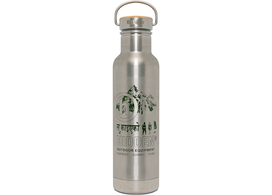 Hidden NY Expedition Water Bottle Silver