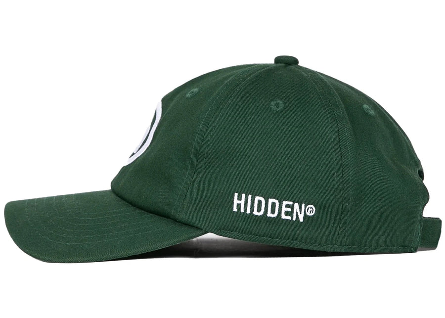 Chapeau Hidden NY Logo Vert Forêt