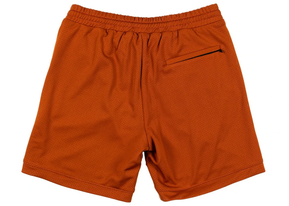 Hidden NY Mesh Short Burnt Orange