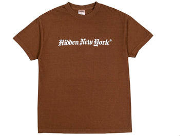 Hidden NY Times Tee Brown