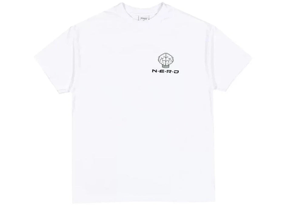 Hidden NY x N.E.R.D Brain Logo T-shirt White