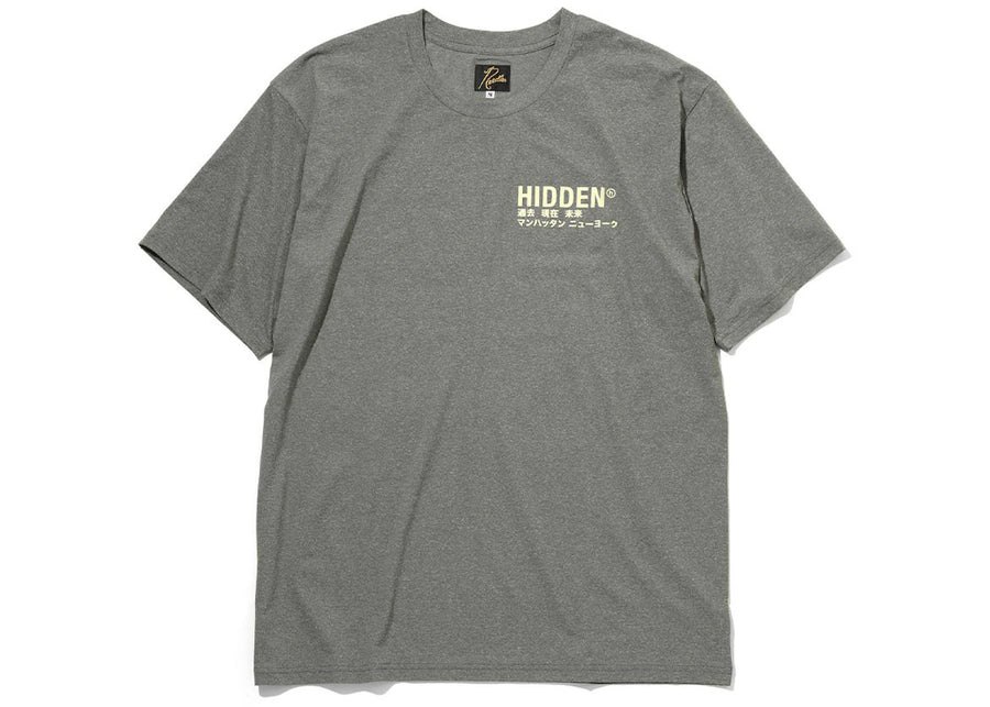T-shirt à manches courtes Hidden NY x Needles gris