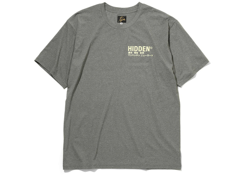Hidden NY x Needles S/S Crewneck Tee Grey