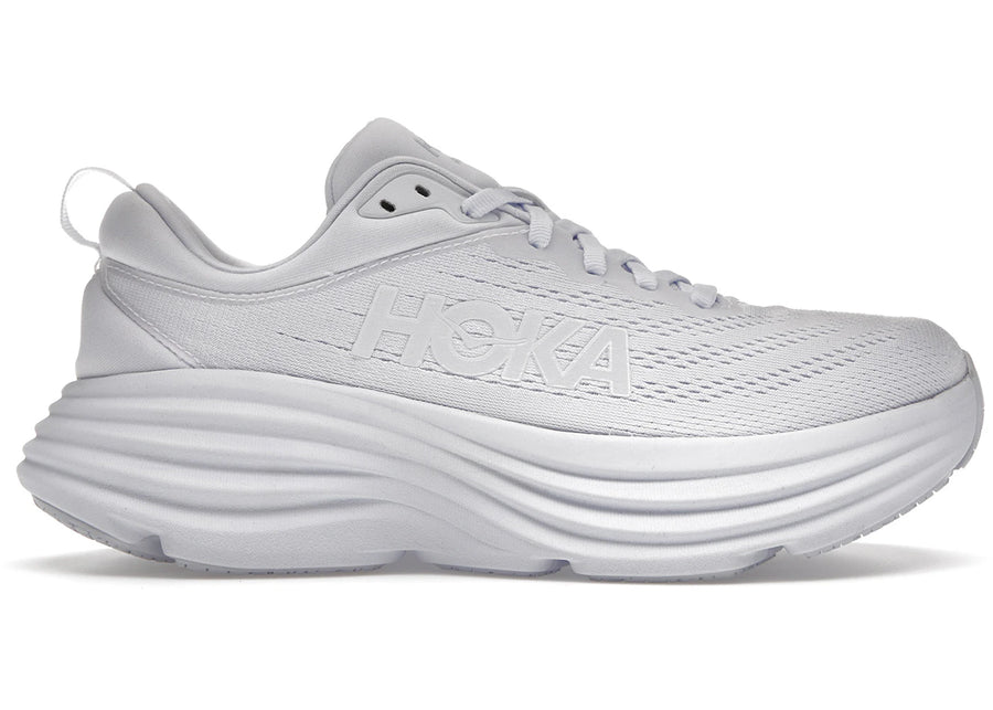 Hoka One One Bondi 8 Triple Blanc (Femme)