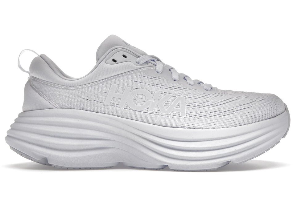 Hoka One One Bondi 8 Triple White (Women's)