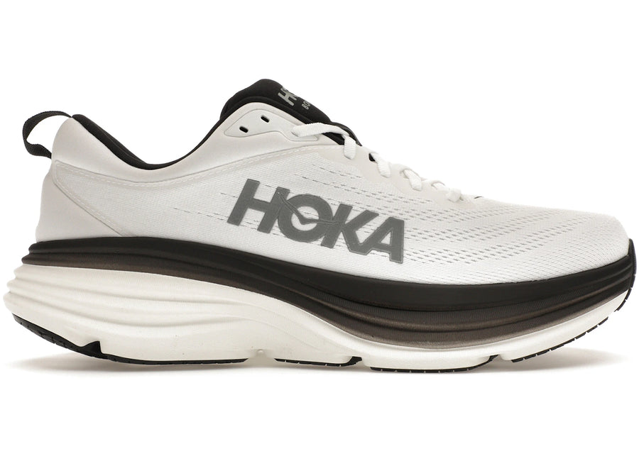 Hoka One One Bondi 8 Blanc Noir