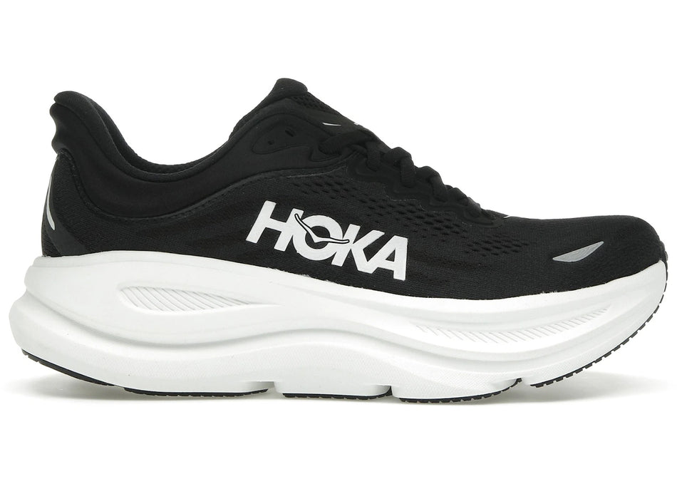 Hoka One One Bondi 9 Black White