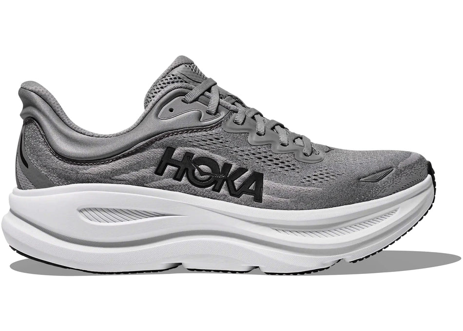 Hoka One One Bondi 9 Galactic Grey Stellar Grey