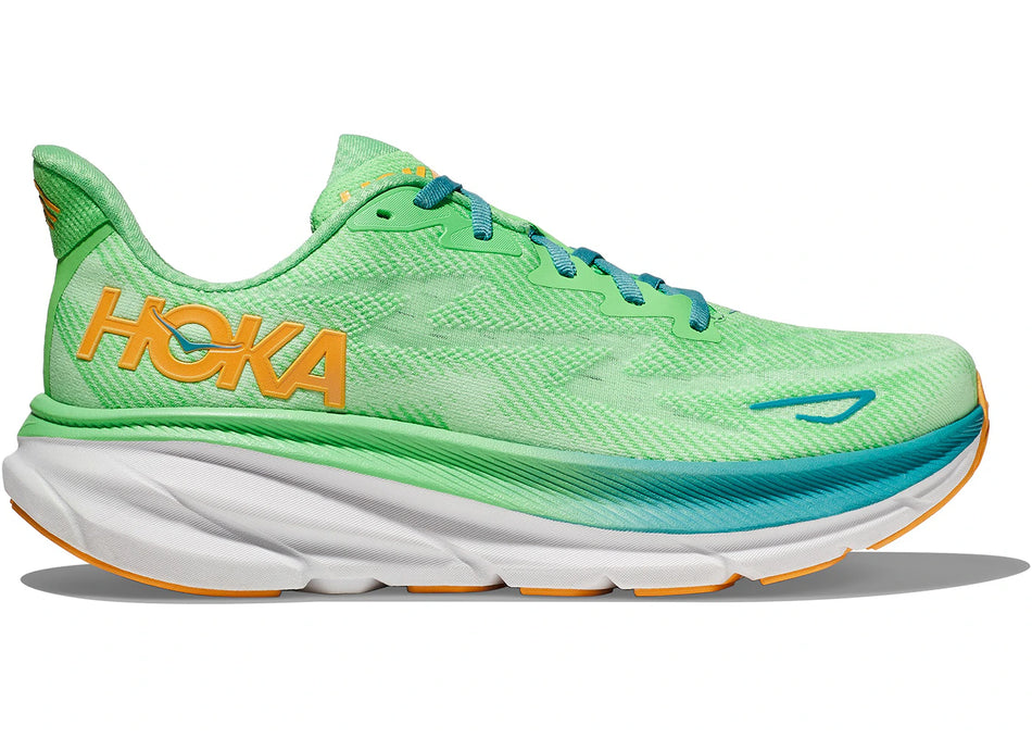 Hoka One One Clifton 9 Zest Lime Glow