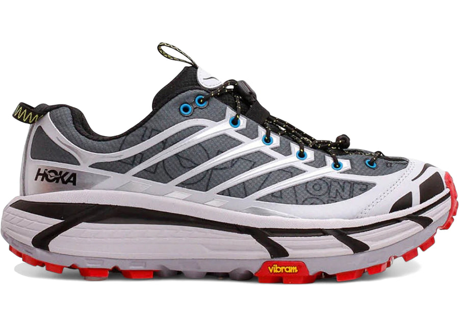 Logo Hoka One One Mafate Three2 Gris cendré