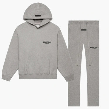 Fear of God Essentials (2022) Relaxed Dark Oatmeal - Set