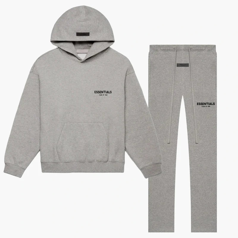 Fear of God Essentials (2022) Relaxed Dark Oatmeal - Set
