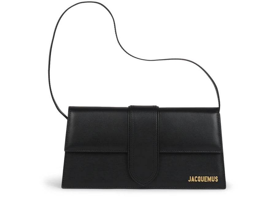 Sac bandoulière long Jacquemus Le Bambino noir