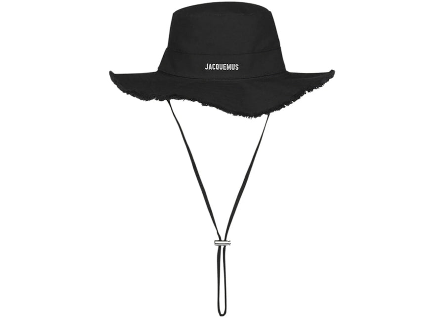 Jacquemus Le Bob Artichaut Chapeau Bob à Large Bord Noir