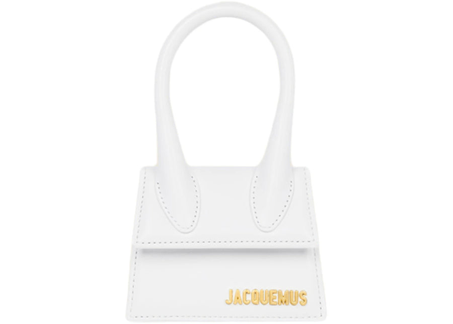 Sac à main Jacquemus Le Chiquito Signature Mini Blanc