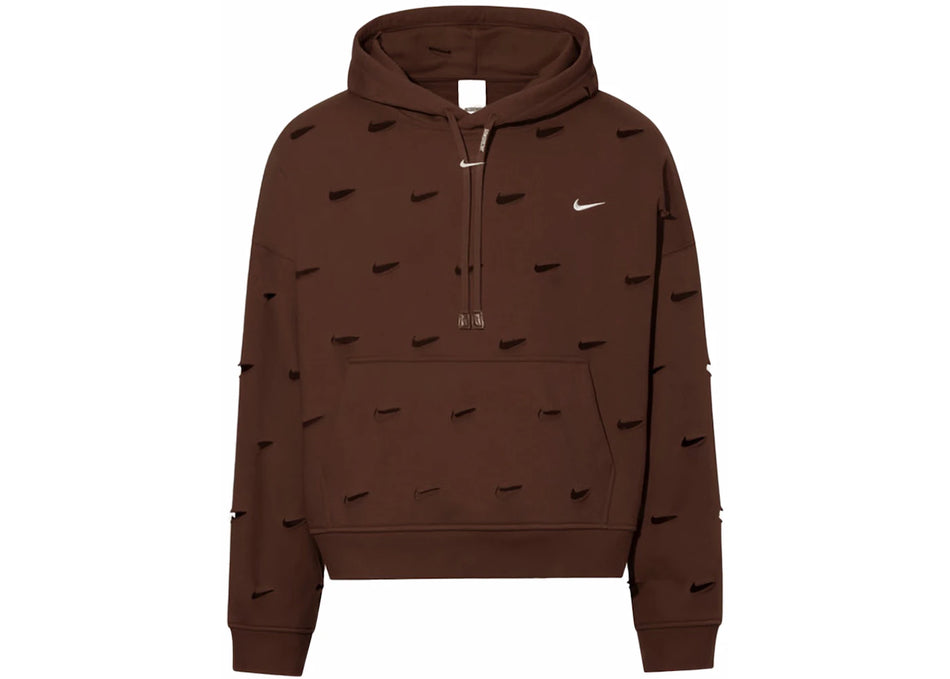 Jacquemus x Nike Le Swoosh Hoodie Brown
