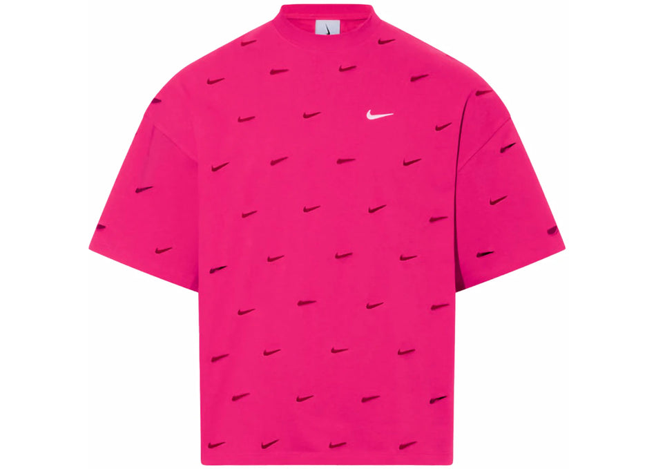 Jacquemus x Nike Le Swoosh T-shirt Dark Pink