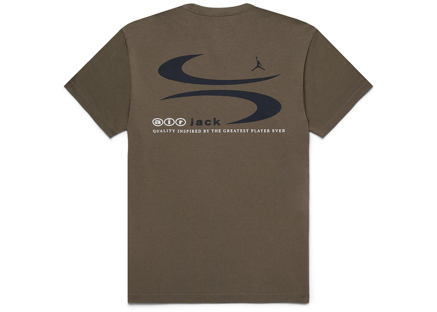 T-shirt Jordan x Travis Scott marron