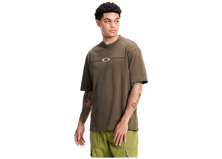 T-shirt Jordan x Travis Scott marron