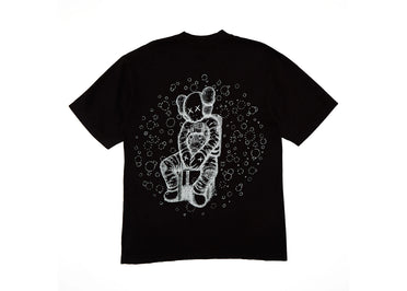 KAWS For Kid Cudi Moon Man GID Tee Vintage Black