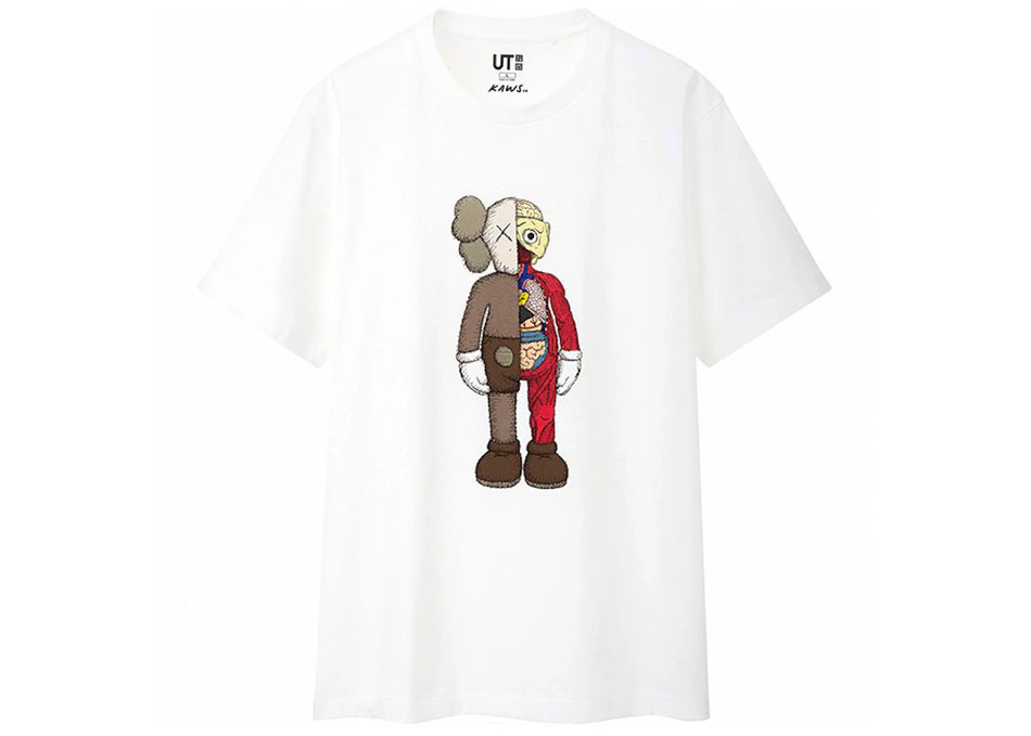 KAWS x Uniqlo Flayed Tee (US Sizing) White