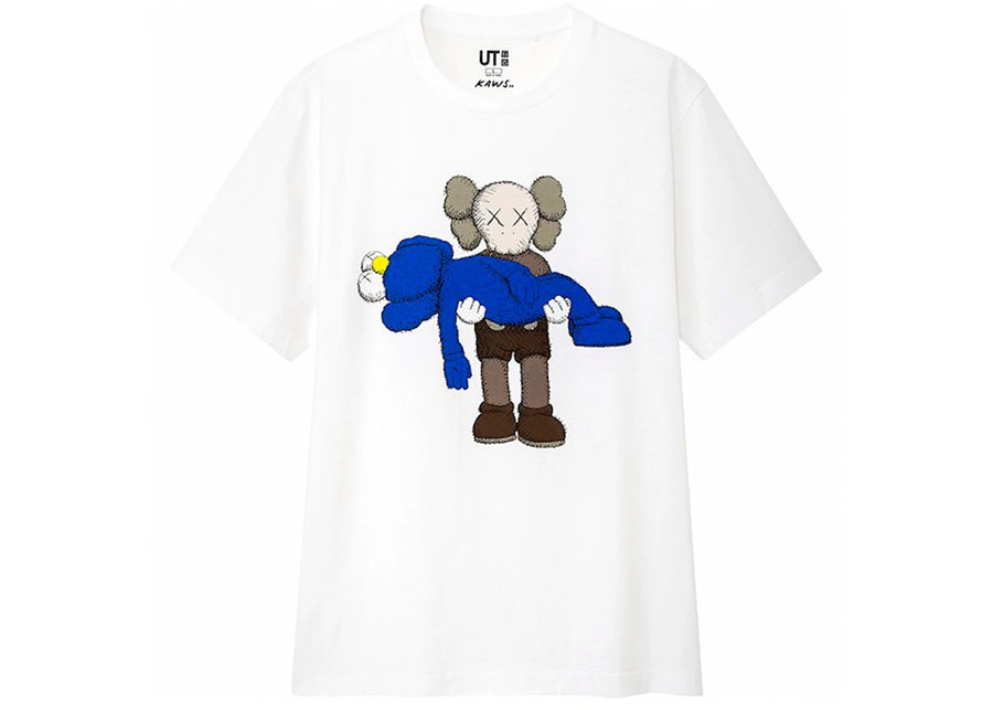 T-shirt KAWS x Uniqlo Gone (tailles américaines) Blanc