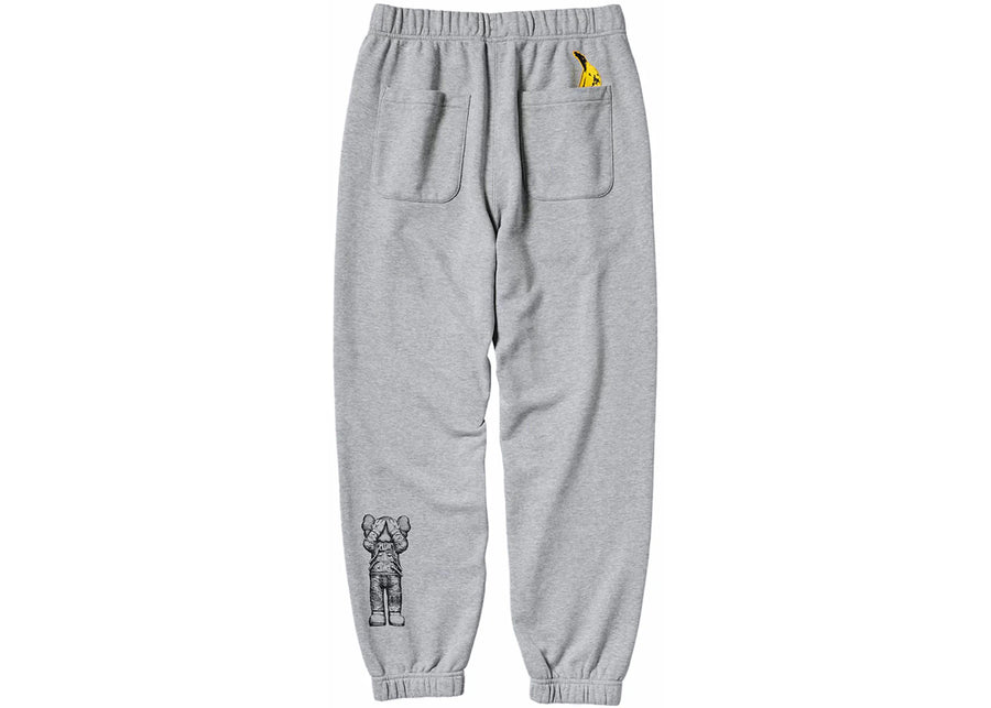 Pantalon de survêtement gris KAWS x Uniqlo Warhol 473557