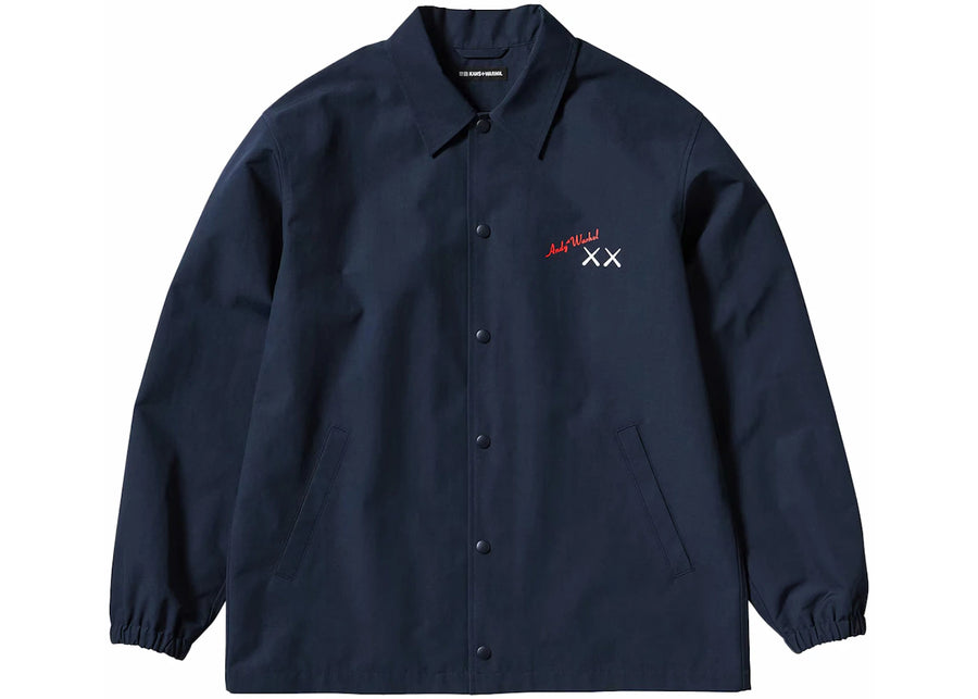 Veste KAWS x Uniqlo Warhol Coach 476316 bleu marine