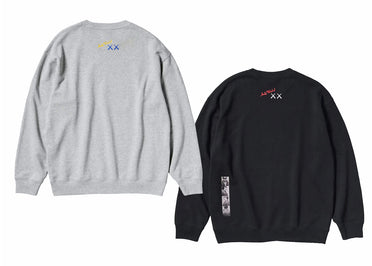 KAWS x Uniqlo Warhol Graphic 472951/476119 Sweatshirt Gray/Black