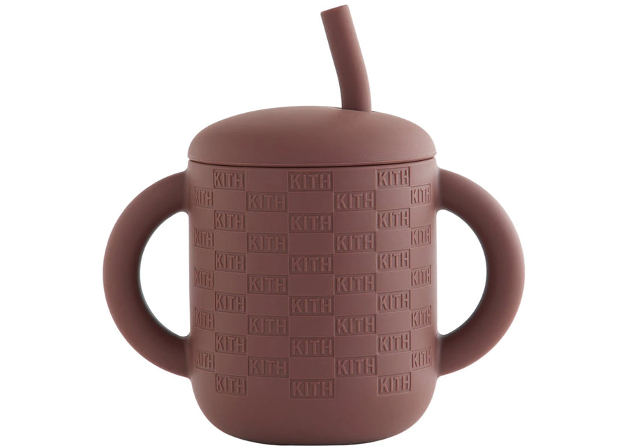 Kith Kids Mushie Silicone Training Cup & Straw Rogue