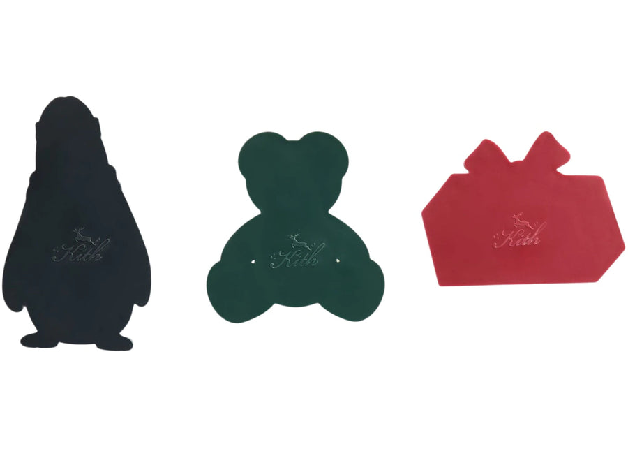 Kith Kithmas Character Cookie Cutters Set of 3 Multicolor
