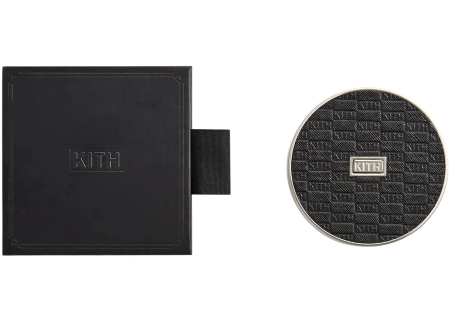 Kith Kithmas Classic Logo Coasters Set of 4 Black