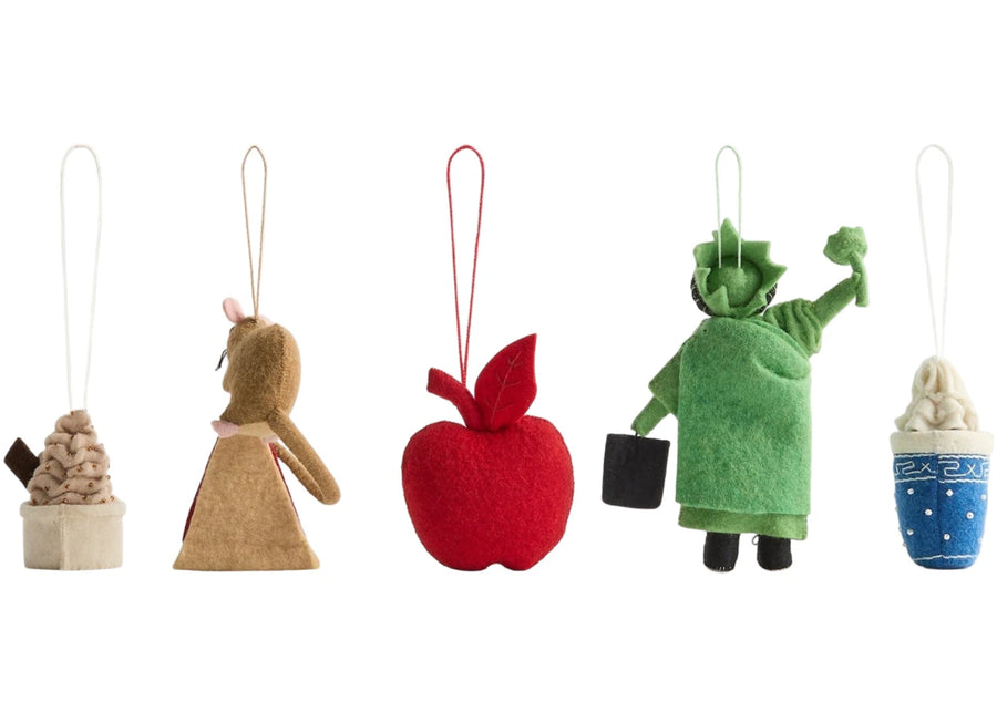 Kith Kithmas Craftspring NYC Ornament Set Multicolor