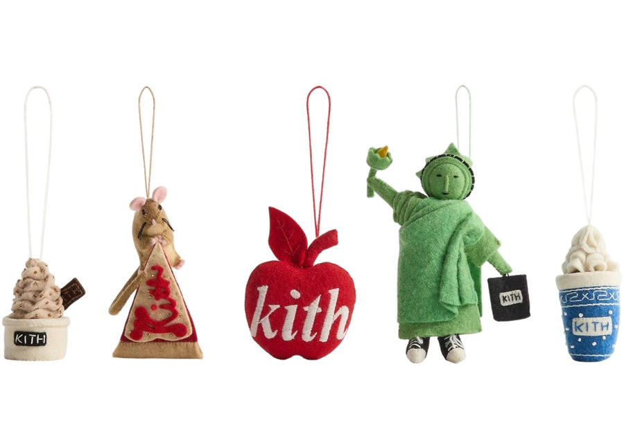 Kith Kithmas Craftspring NYC Ornament Set Multicolor