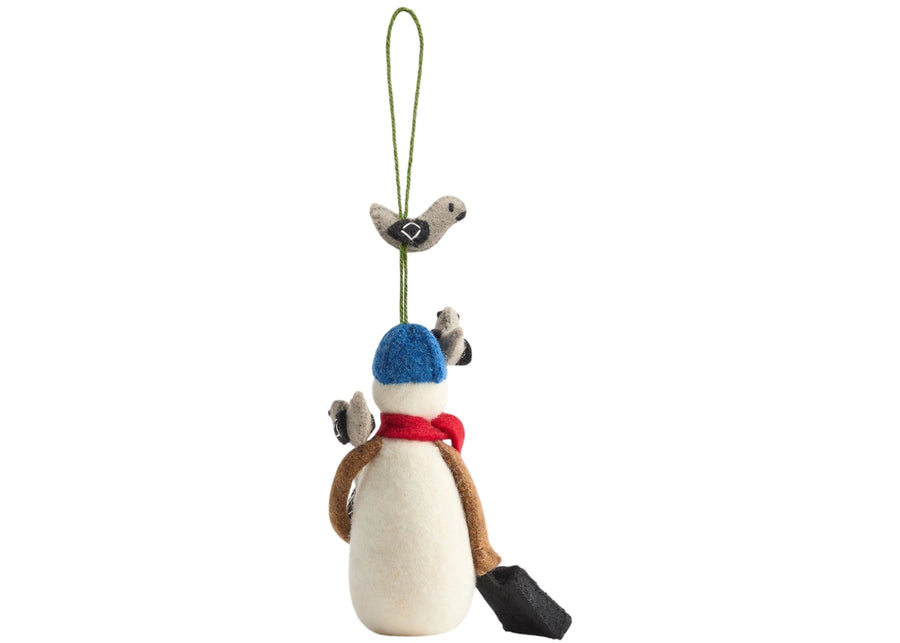 Kith Kithmas Craftspring Snowman Ornament Multicolor