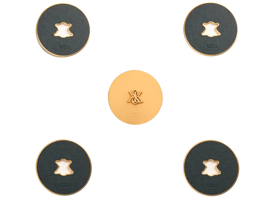Ensemble de 4 sous-verres Kith Kithmas Crest Stadium