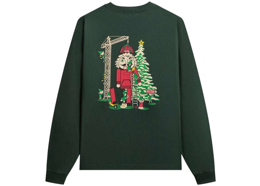 Kith Kithmas Elf Factory Long Sleeve Tee Stadium