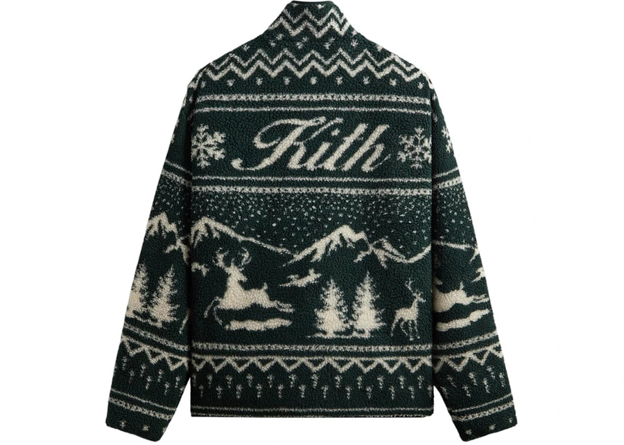 Kith Kithmas Harper Sherpa Jacket Stadium