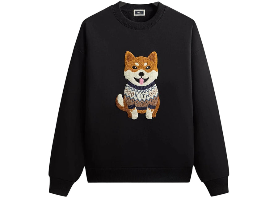 Kith Kithmas Shiba Nelson Sweat-shirt noir